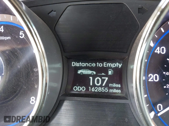 2012 Hyundai Sonata 2.4L Limited PZEV with VIN 5NPEC4AC6CH350107, listed as a IAAI auction lot 42026674 with 162,855 mi miles. Bid and sale history available at carsss.com. Image 15.