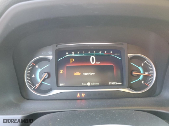 2019 Honda Pilot EX-L with VIN 5FNYF6H5XKB018806, listed as a Copart auction lot 46866285 with 74,625 mi miles and Salvage Title. Bid and sale history available at carsss.com. Image 9.
