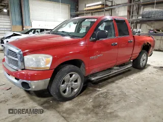 2006 Dodge 1500 SLT with VIN 1D7HU18226S552489, listed as a Copart auction lot 46919115 with 190,388 mi miles and Salvage Title. Bid and sale history available at carsss.com. Image 1.
