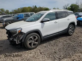 2019 GMC Terrain SLT with VIN 3GKALPEV3KL363993, listed as a Copart auction lot 53285245 with 82,416 mi miles and Salvage Title. Bid and sale history available at carsss.com. Image 1.