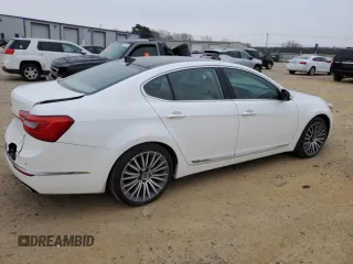 2014 Kia Cadenza Premium with VIN KNALN4D76E5127579, listed as a Copart auction lot 87118594 with 74,621 mi miles and Clean Title. Bid and sale history available at carsss.com. Image 3.
