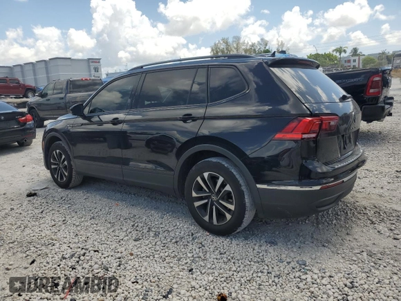2023 Volkswagen Tiguan S with VIN 3VVRB7AX7PM064597, listed as a Copart auction lot 60149265 with 64,986 mi miles and Non repairable. Bid and sale history available at DreamBid. Image 2.