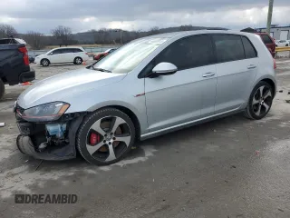 2017 Volkswagen Golf GTI S with VIN 3VW547AU3HM032466, listed as a Copart auction lot 44069815 with 94,336 mi miles and Salvage Title. Bid and sale history available at carsss.com. Image 1.