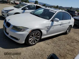 2011 BMW 3 Series 328i with VIN WBAPH5C57BA441016, listed as a Copart auction lot 63390495 with 111,840 mi miles and Salvage title. Bid and sale history available at DreamBid. Image 1.