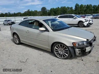 2007 Volvo C70 with VIN YV1MC68257J016050, listed as a Copart auction lot 70265854 with 152,303 mi miles and Salvage Title. Bid and sale history available at carsss.com. Image 4.