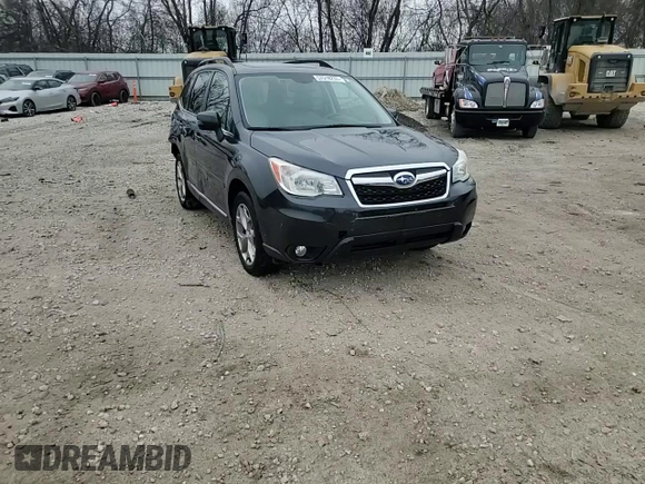 2015 Subaru Forester Touring with VIN JF2SJAWC2FH513632, listed as a Copart auction lot 52518235 with 123,953 mi miles and Non repairable. Bid and sale history available at DreamBid. Image 14.