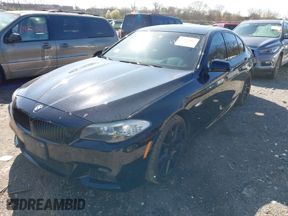 2013 BMW 5 Series 550i xDrive with VIN WBAFU9C54DDY70243, listed as a IAAI auction lot 41812862 with 85,758 mi miles and . Bid and sale history available at carsss.com. Image 2.