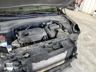 2019 Hyundai Santa Fe SE z VIN 5NMS2CAD7KH095410, wystawiony jako Copart lot #86133115 z przebiegiem 98 866 mil mil oraz Szkoda całkowita • Salvage title. Historia ofert i sprzedaży dostępna na DreamBid. Obrazek 15.