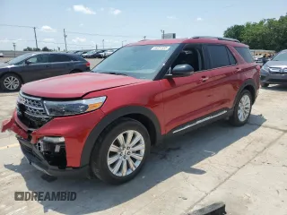 2023 Ford Explorer Limited z VIN 1FMSK8FH5PGC10122, wystawiony jako Copart lot #58271335 z przebiegiem 11 617 mil mil oraz Szkoda całkowita • Salvage title. Historia ofert i sprzedaży dostępna na DreamBid. Obrazek 1.