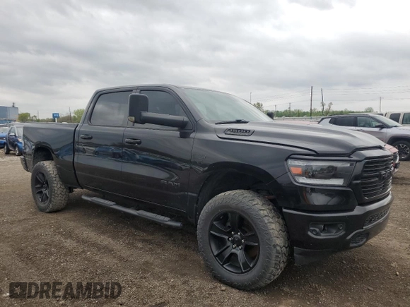 2021 Ram 1500 Big Horn с VIN 1C6SRFMT1MN774182, выставлен на аукционе Copart как лот 54378115 с пробегом 63 627 миль миль и Списание • Salvage title. История ставок и продаж доступна на DreamBid. Изображение 4.