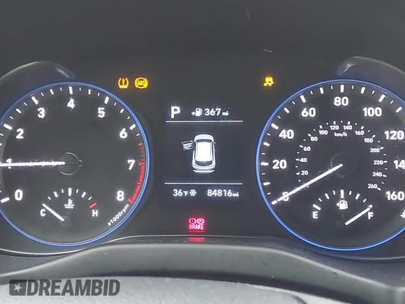 2018 Hyundai Kona SE with VIN KM8K1CAAXJU112924, listed as a IAAI auction lot 41567913 with 84,816 mi miles and . Bid and sale history available at DreamBid. Image 15.
