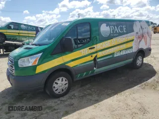 2015 Ford Transit XL with VIN 1FBZX2YM7FKA72496, listed as a Copart auction lot 51863125 with 248,949 mi miles and Clean title. Bid and sale history available at DreamBid. Image 1.