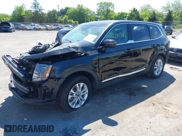 2021 Kia Telluride LX with VIN 5XYP2DHC1MG106777, listed as a IAAI auction lot 42290891 with 82,548 mi miles and . Bid and sale history available at DreamBid. Image 2.