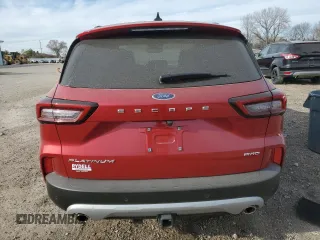 2024 Ford Escape Platinum with VIN 1FMCU9JA2RUB52912, listed as a Copart auction lot 80959724 with 3,996 mi miles and Salvage Title. Bid and sale history available at DreamBid. Image 6.