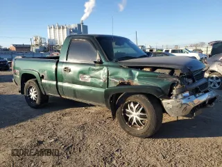 2002 Chevrolet Silverado 1500 LS with VIN 1GCEK14T42Z347338, listed as a Copart auction lot 87610705 with 298,775 mi miles and Salvage Title. Bid and sale history available at carsss.com. Image 4.