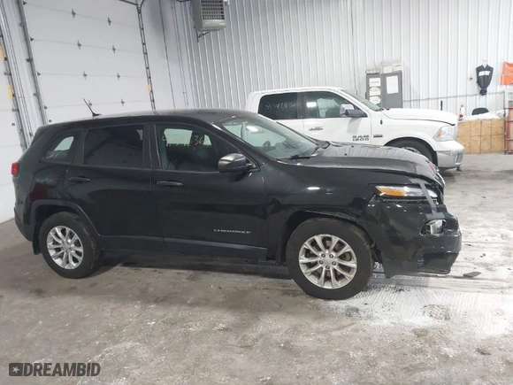 2016 Jeep Cherokee Sport with VIN 1C4PJMAS3GW138870, listed as a IAAI auction lot 41346369 with 60,095 mi miles. Bid and sale history available at carsss.com. Image 13.