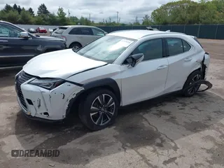 2021 Lexus UX 250h with VIN JTHX9JBH5M2051466, listed as a IAAI auction lot 42318286 with 40,109 mi miles and . Bid and sale history available at DreamBid. Image 17.