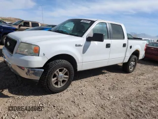 2005 Ford F-150 XLT with VIN 1FTPW14545KD20183, listed as a Copart auction lot 50339545 with 203,413 mi miles and Salvage Title. Bid and sale history available at carsss.com. Image 1.