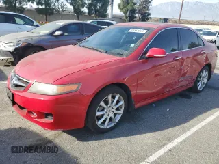 2008 Acura TSX with VIN JH4CL968X8C002871, listed as a Copart auction lot 85551944 with 65,202 mi miles and Salvage Title. Bid and sale history available at carsss.com. Image 1.