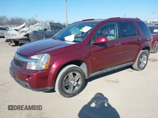 2009 Chevrolet Equinox LT w/2LT with VIN 2CNDL53F696214903, listed as a IAAI auction lot 41711824 with 172,492 mi miles. Bid and sale history available at carsss.com. Image 17.