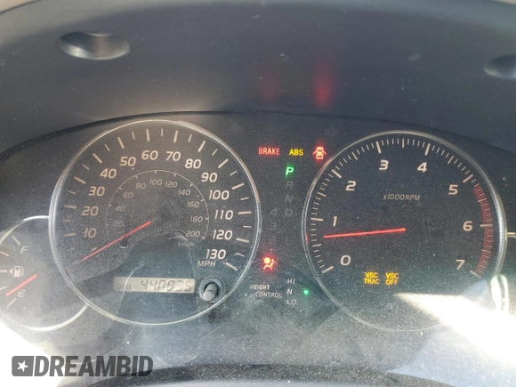2003 Lexus GX 470 z VIN JTJBT20X730014455, wystawiony jako Copart lot #50578635 z przebiegiem 440 835 mil mil oraz Czysty tytuł • Clean title. Historia ofert i sprzedaży dostępna na DreamBid. Obrazek 9.