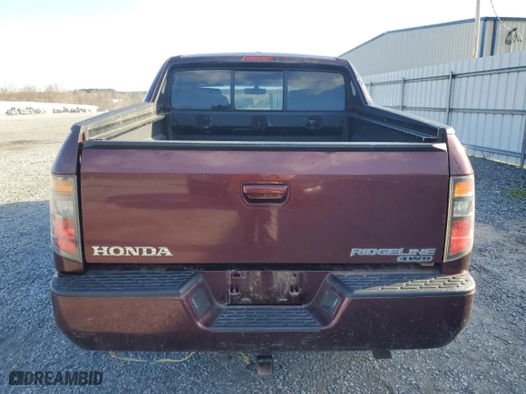 2007 Honda Ridgeline RTL w/Leather with VIN 2HJYK16507H516849, listed as a Copart auction lot 46733975 with 229,097 mi miles and Clean Title. Bid and sale history available at carsss.com. Image 6.