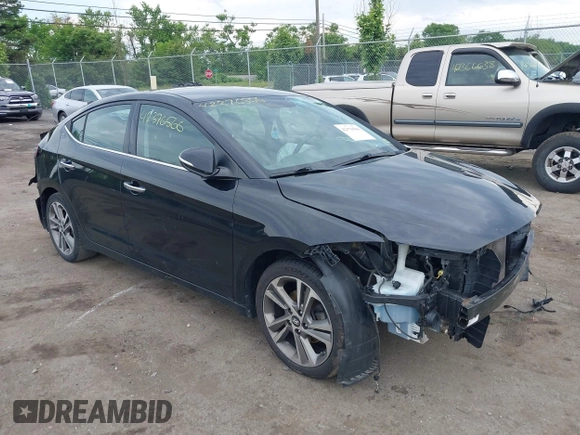 2017 Hyundai Elantra Limited with VIN 5NPD84LF5HH026416, listed as a IAAI auction lot 42376566 with 98,220 mi miles and . Bid and sale history available at DreamBid. Image 1.
