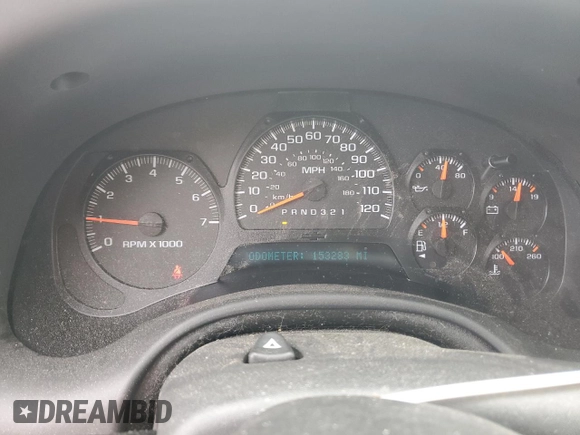 2008 Chevrolet TrailBlazer LT w/3LT with VIN 1GNDT13S682247218, listed as a Copart auction lot 72698924 with 153,283 mi miles and Salvage Title. Bid and sale history available at carsss.com. Image 9.