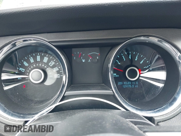2014 Ford Mustang V6 with VIN 1ZVBP8AM9E5273871, listed as a IAAI auction lot 42457947 with 129,175 mi miles and . Bid and sale history available at DreamBid. Image 7.