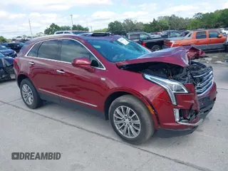 2017 Cadillac XT5 Luxury AWD z VIN 1GYKNDRS1HZ120011, wystawiony jako IAAI lot #41982944 z przebiegiem 89 525 mil mil oraz . Historia ofert i sprzedaży dostępna na DreamBid. Obrazek 1.