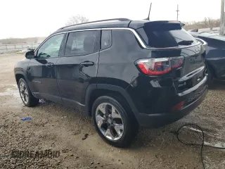 2018 Jeep Compass Limited with VIN 3C4NJDCB4JT340733, listed as a Copart auction lot 50161175 with 84,826 mi miles and Clean Title. Bid and sale history available at DreamBid. Image 2.
