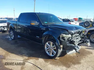 2013 Ford F-150 XL with VIN 1FTFW1ET4DFD68041, listed as a IAAI auction lot 40977440 with 204,858 mi miles. Bid and sale history available at carsss.com. Image 1.