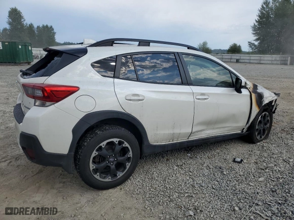 2023 Subaru Crosstrek Premium with VIN JF2GTACC4PG256968, listed as a Copart auction lot 61769824 with NaN miles and Salvage Title. Bid and sale history available at carsss.com. Image 3.