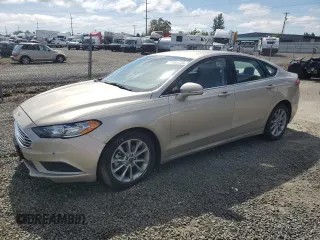 2017 Ford Fusion Hybrid SE with VIN 3FA6P0LU8HR319135, listed as a Copart auction lot 57462035 with 75,288 mi miles and Salvage title. Bid and sale history available at DreamBid. Image 1.