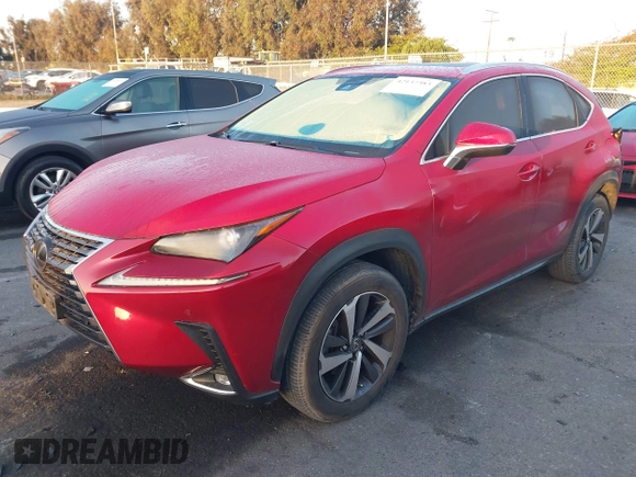 2021 Lexus NX 300 with VIN JTJGARBZXM5027773, listed as a IAAI auction lot 42137383 with 67,131 mi miles and . Bid and sale history available at DreamBid. Image 17.