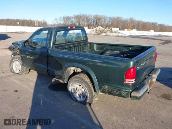 1999 Dodge Dakota with VIN 1B7GG26XXXS202143, listed as a IAAI auction lot 41286808 with 164,781 mi miles and . Bid and sale history available at carsss.com. Image 3.