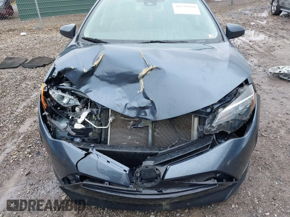 2019 Toyota Corolla L z VIN 2T1BURHE0KC167730, wystawiony jako IAAI lot #42335994 z przebiegiem 89 251 mil mil oraz . Historia ofert i sprzedaży dostępna na DreamBid. Obrazek 6.