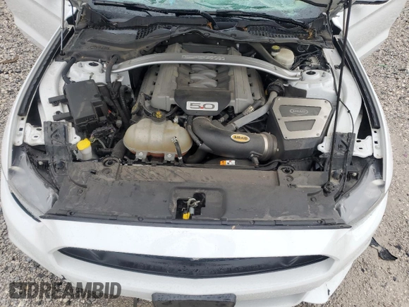 2016 Ford Mustang GT Premium z VIN 1FATP8FF0G5209048, wystawiony jako Copart lot #55021455 z przebiegiem 61 503 mil mil oraz Szkoda całkowita • Salvage title. Historia ofert i sprzedaży dostępna na DreamBid. Obrazek 11.