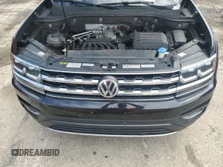 2019 Volkswagen Atlas SEL with VIN 1V2MR2CA0KC526622, listed as a Copart auction lot 58791515 with 65,157 mi miles and Salvage title. Bid and sale history available at DreamBid. Image 12.