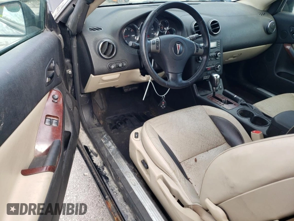 2006 Pontiac G6 GTP with VIN 1G2ZM151864155534, listed as a Copart auction lot 86558214 with 207,585 mi miles and Salvage Title. Bid and sale history available at carsss.com. Image 8.