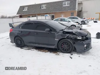 2015 Subaru WRX STI with VIN JF1VA2L60F9803514, listed as a IAAI auction lot 41591735 with 82,700 mi miles and . Bid and sale history available at DreamBid. Image 13.