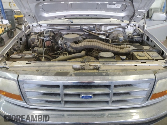 1993 Ford F-150 with VIN 1FTEX14N8PKA44002, listed as a Copart auction lot 74603654 with 180,364 mi miles and Clean Title. Bid and sale history available at carsss.com. Image 11.