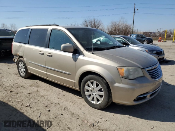 2016 Chrysler Town & Country Touring with VIN 2C4RC1BG2GR147984, listed as a Copart auction lot 48196815 with 136,214 mi miles and Salvage Title. Bid and sale history available at carsss.com. Image 4.