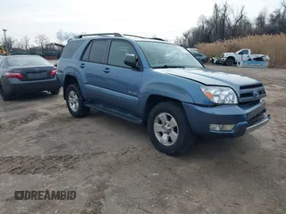 2004 Toyota 4Runner SR5 with VIN JTEBT14R140033766, listed as a IAAI auction lot 41611547 with 214,511 mi miles and . Bid and sale history available at DreamBid. Image 1.