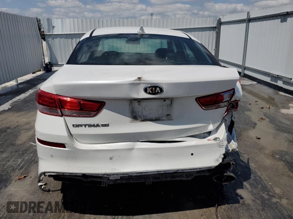 2020 Kia Optima LX with VIN 5XXGT4L36LG400974, listed as a Copart auction lot 50890845 with 137,242 mi miles and Clean Title. Bid and sale history available at carsss.com. Image 6.