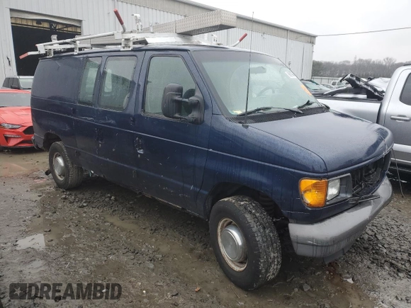 2007 Ford Econoline Cargo Commercial with VIN 1FTNE24W77DA06527, listed as a Copart auction lot 85637994 with 229,623 mi miles and Salvage title. Bid and sale history available at DreamBid. Image 4.