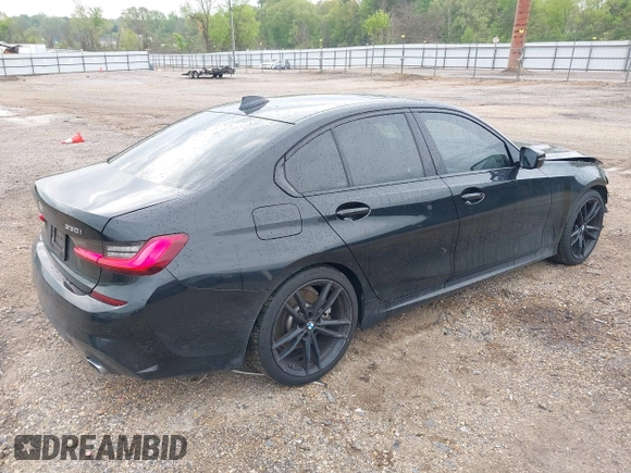 2019 BMW 3 Series 330i with VIN WBA5R1C51KAE82094, listed as a IAAI auction lot 39040815 with 66,344 mi miles and . Bid and sale history available at DreamBid. Image 4.
