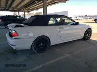 2006 BMW 3 Series 330Ci with VIN WBABW53426PZ41756, listed as a Copart auction lot 50221475 with 129,340 mi miles and Salvage Title. Bid and sale history available at carsss.com. Image 3.