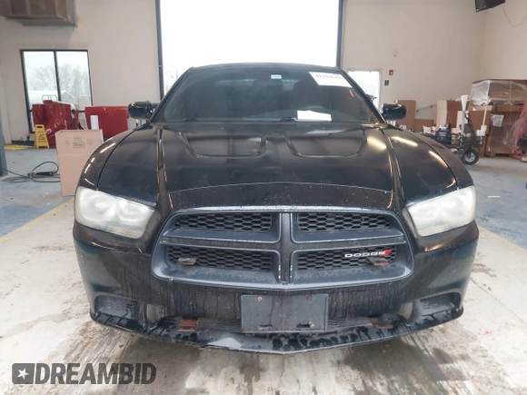 2012 Dodge Charger Police with VIN 2C3CDXAG3CH305132, listed as a IAAI auction lot 41555619 with 128,777 mi miles. Bid and sale history available at carsss.com. Image 6.