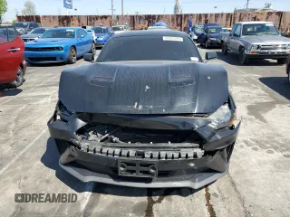 2019 Ford Mustang EcoBoost with VIN 1FA6P8TH7K5181406, listed as a Copart auction lot 52205595 with 58,591 mi miles and Salvage Title. Bid and sale history available at carsss.com. Image 5.